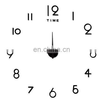 Modern Home Decoration 3D Reloj De Pared Decorativos Simple DIY Art Acrylic Digital Wall Clock for Home Decor Wall Decoration photo-5