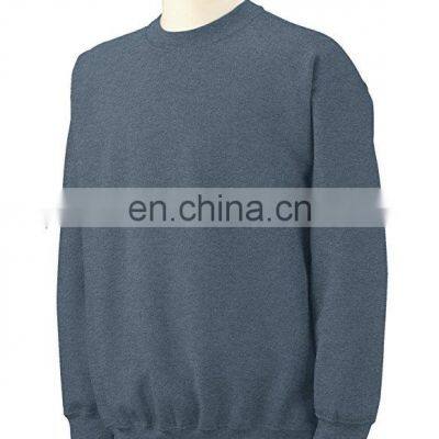 Wholesale Custom Logo Men Black Fashion Long Sleeve Blank Pullover Cotton Crew Neck Quantity Print OEM Customized Design Sweats photo-3