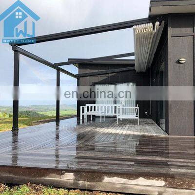 Folding Waterproof Opening Roof Retractable PVC Pergola Covers