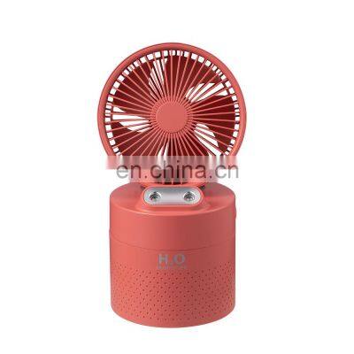 2021 Hot Selling Humidifier+Fan Portable  Rechargeable Large Capacity   Air Cooling Fan For Outdoor Domestic