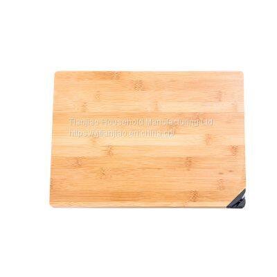 Custom ECO-Friendly Natural Bamboo Cutting Board With Knife Sharpener Kitchen Chopping Blocks