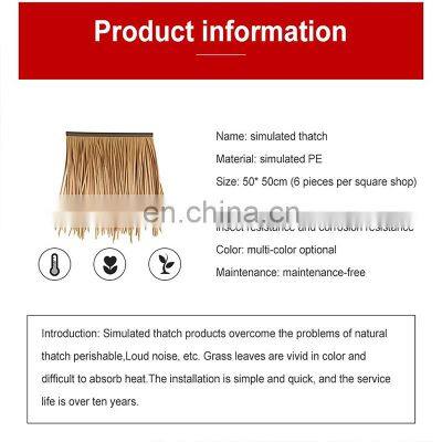 New Design Mexican Real Palm Leaf Roof Thatch With High Quality