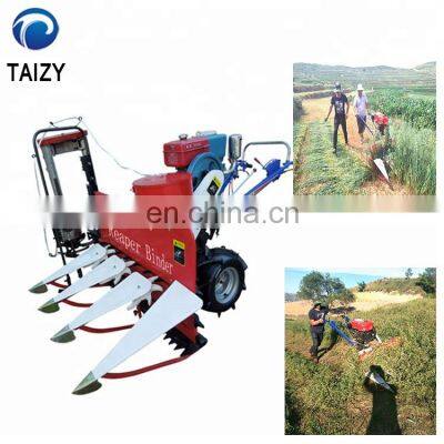 New Model 4 Wheel Wheat and Rice Reaper Binder Price photo-3