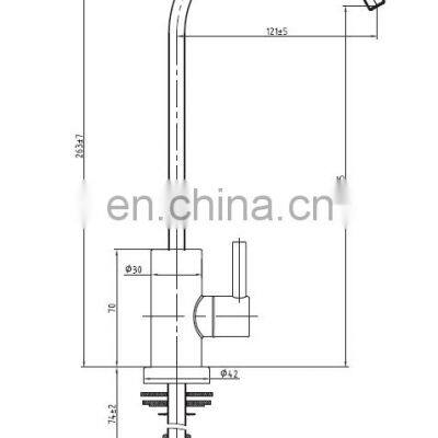 High Quality Stainless Steel Faucet for Drinking Water Water Filter Faucet photo-3
