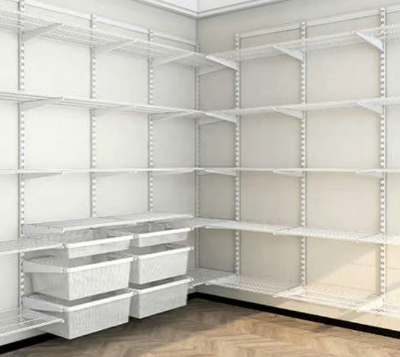 Wardrobe Home Furniture Metal Clothes Wardrobe Closet, Bedroom Hanging Cloth Storage Wire Rack Wire Closet photo-2