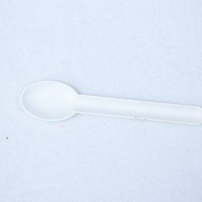 100% Bagasse Dinner Spoon Sugarcane Biodegradable Tableware Disposable Chinese Soup Serving Spoon photo-4