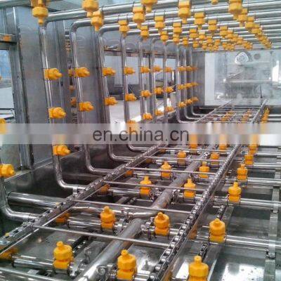 Efficient Cages Cleaning Line Steam Heating Plastic Basket Washing Machine photo-4