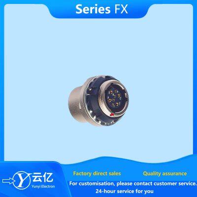 Compatible with major manufacturers round push-pull self-locking connector FX series round metal aviation plug