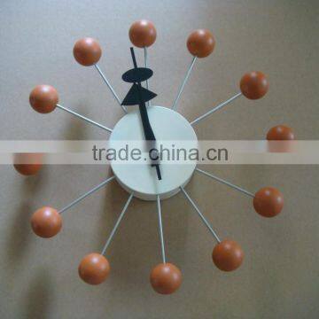 Popularoriginal Quality Walnut Balls Wall Clock photo-5
