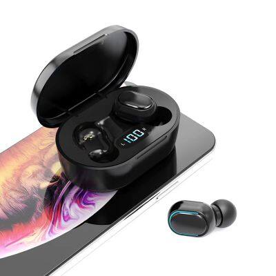 Bluetooth earbud  E7S 2021  top selling waterproof TWS E7S earbuds bloototh wireless earphones Sport Headphones LED