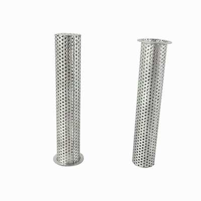 Customized High Precision 50 100 200 300 500 Micron Stainless Steel Woven Wire Mesh Cylinder Filter Tube For Water Treatment