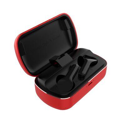 ZW-T17 BT Stereo Sound Earphone Touch Control Headphone wireless earbud earbuds with Aluminum Charge Box