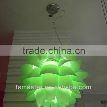 Colorful flower design home appliance ceiling light