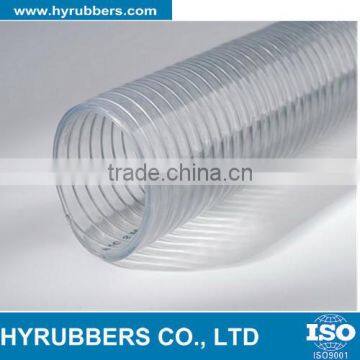 Transparent pvc steel wire reinforced hose                        
                                                                                Supplier's Choice