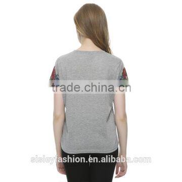 OEM Manufactuer High Quality Printing t Shirt With Wholesale Price Cotton t Shirt TS022 photo-4