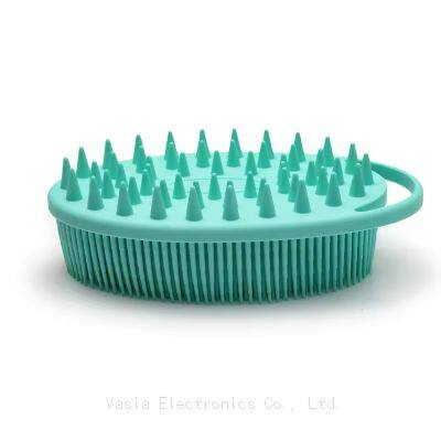 Flat Silicone Body Scrubber - Lightweight and Easy to Store