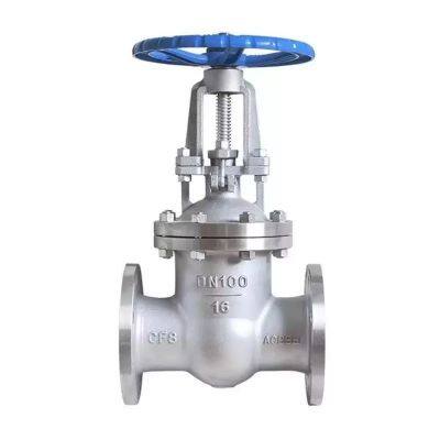 Customizable 304/316 Stainless Steel Flange Gate Valve Z41W-16P Manual/Electric Power Steam Valve With Multiple Specifications photo-4