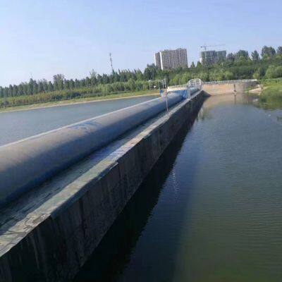 High Quality Custom Size Inflatable Rubber Weir Dam for Water Control and Irrigation