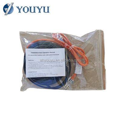 CE Certified Heat Cable for Freeze Protection Underfloor Heating Copper Conductor Trace Cable Pipes for Roof Industrial Use photo-3