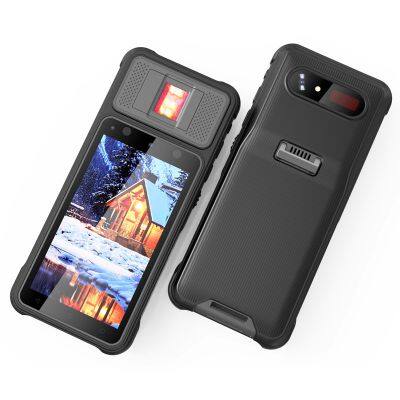 HF501 Hidon Factory 5.0 Inch Android 12 4GB+64GB IPS HD Screen 4G Handheld Terminal PDAs With NFC Fingerprint and 2D Barcoder Scanner photo-4