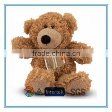 Cute plush teddy bear costume toys