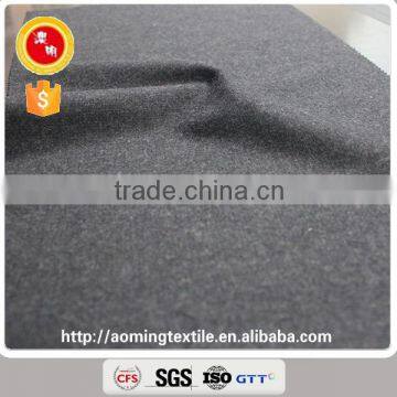 151204-2 Low Price New Arrival Grey Woollen Overcoat Fabric For Men Winter Coat