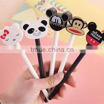 2016 School Kids Cartoon Gel Ink Pen