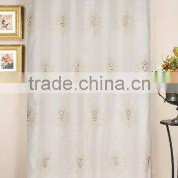 ORGANZA SPANGLE EMB WITH TAFFETA LINING CURTAIN