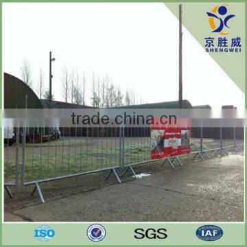 High quality road steel crowd fence barriers