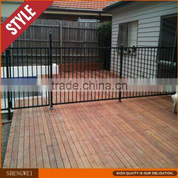 children safety steel pool fence