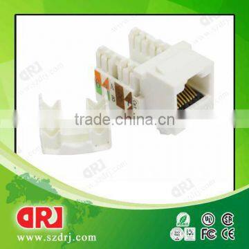 8-pin RJ45 Unshielded Cat5e Modular jack