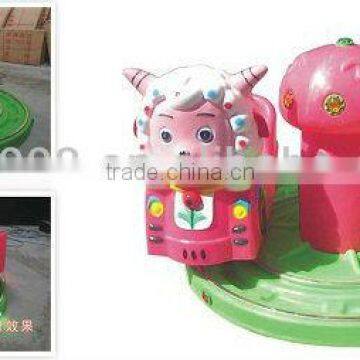 Single Electric Kiddie Ride Rail Car