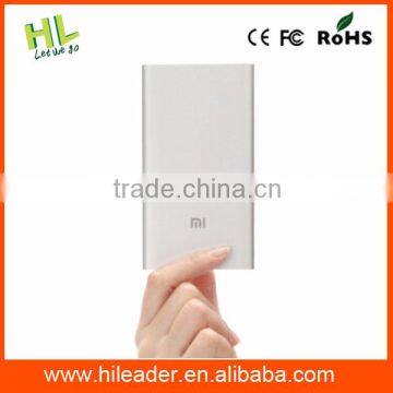 2015 Ultra-thin metal 5000mah laptop mobile power bank