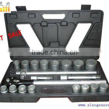 3/4" drive 21pcs Detachable mobile hardware tools set socket wrench bit set