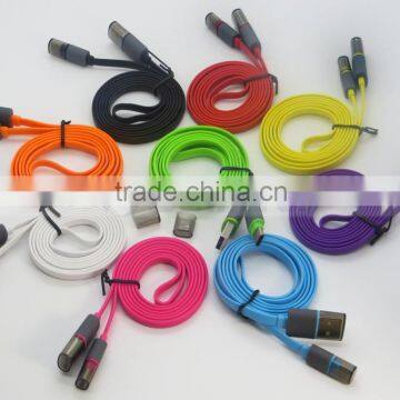 Super Fast USB 3.1 Type C Cord Color Flat Date Charging Cable photo-6