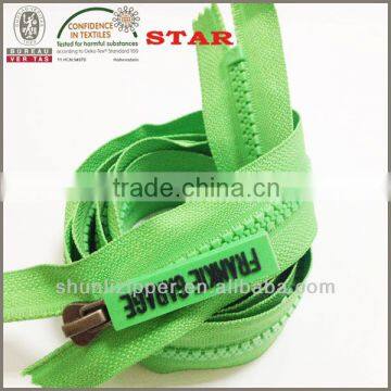 plastic hoodie zipper