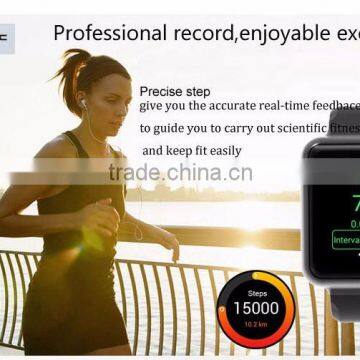 2016 New Smartwatch q1 Smart Watch Android 5.1 Qard Core Square 320*320 1.54" IPS 2G/3G With GPS Wifi SIM Card Wearable Devices photo-3