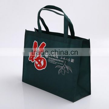 Laminated non woven bag die cut online non woven shopping bag