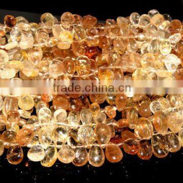 Imperial Topaz Pear Shape Beads photo-2