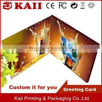 Invitation lcd video greeting card / promotional brochure                        
                                                Quality Choice