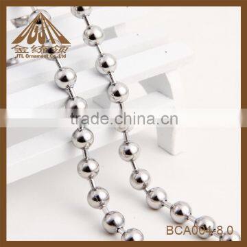 Hot Sale ball chain 8.0mm wholesale