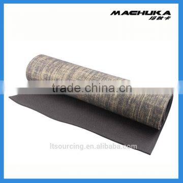 MACHUKA Eco-frinedly cheap body building equipments PVC yoga mats