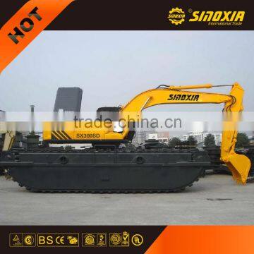 swamp excavator for land and water use 40t china supplier