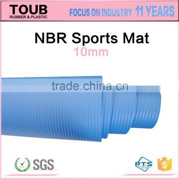 FACTORY OEM 10MM Anti-slip Eco Friendly Exercise Mats NBR Soft Washable Yoga Mat