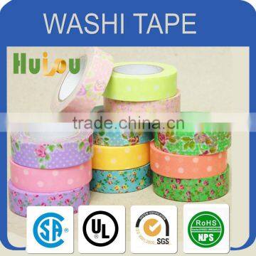 HOT SALE! China multi design stationery washi paper tape