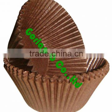 brown glassine greaseproof paper cupcake cases