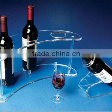 acrylic wine display racks red wine case racks wine stopper display rack