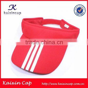 2015 OEM wholesale promotional polyester visor hat