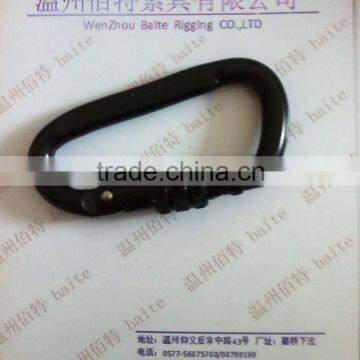 BLACK PLATED CARABINER QUICK LINK /WIRE ROPE ACCESSORY photo-5