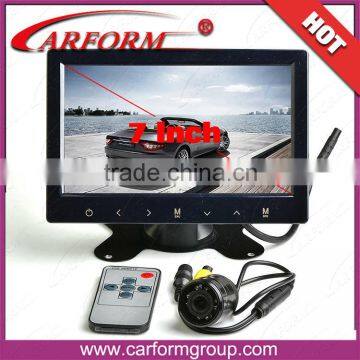 car rear view system 7 inch small vga TFT lcd monitor